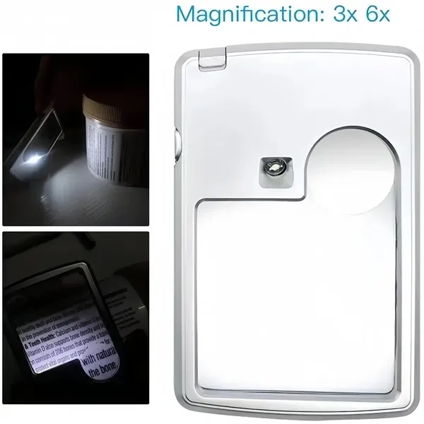 LED Magnifying Card with Ultra-Clear Vision Aid 5