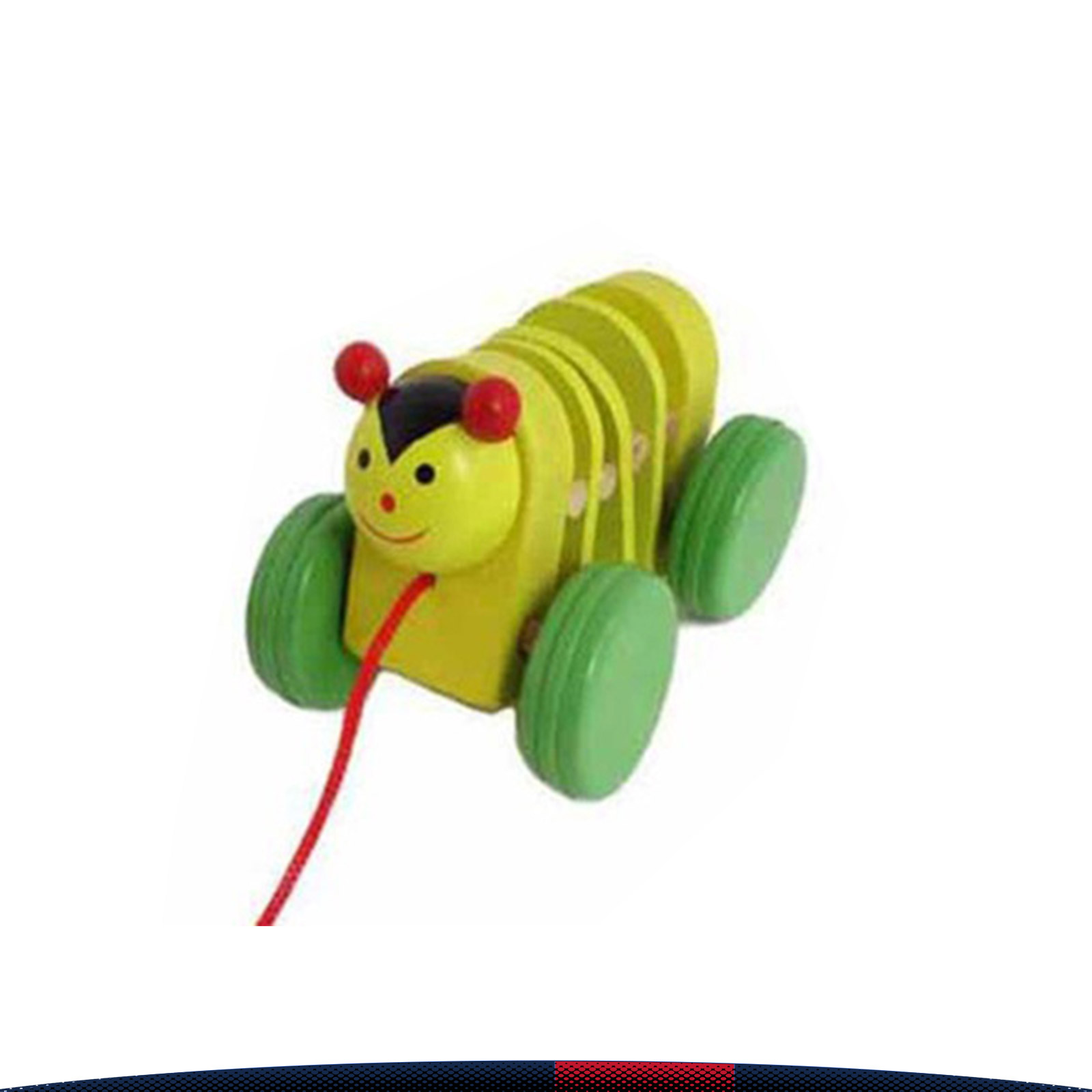 Velori Wooden Pull Along Toy Car 2