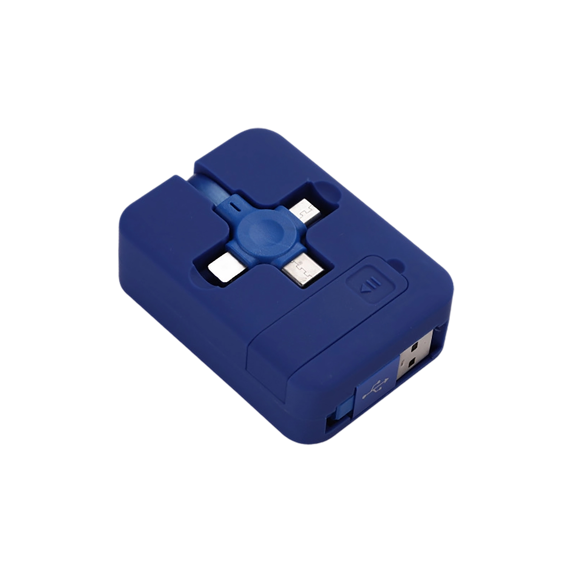 Retractable Four In One Charging Cable With Phone Stand 39.4" Length 6
