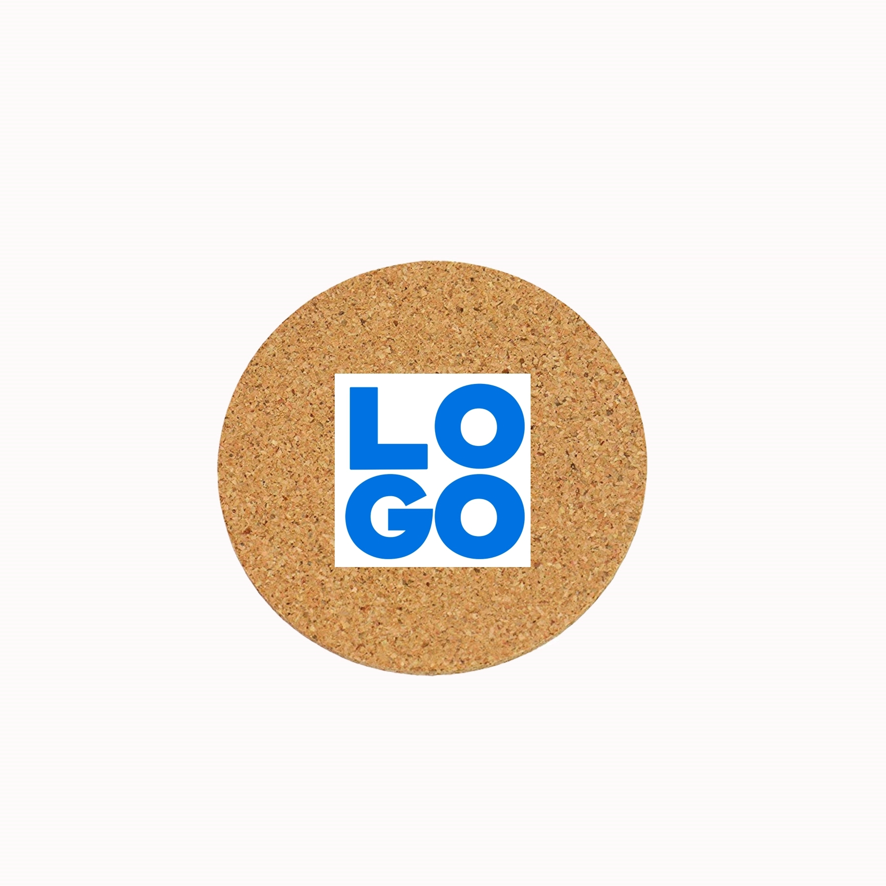 4" Round Solid Cork Coasters 3