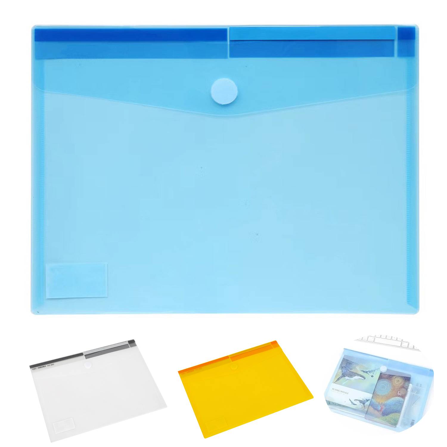 A4 Clear PVC Document Holder 7