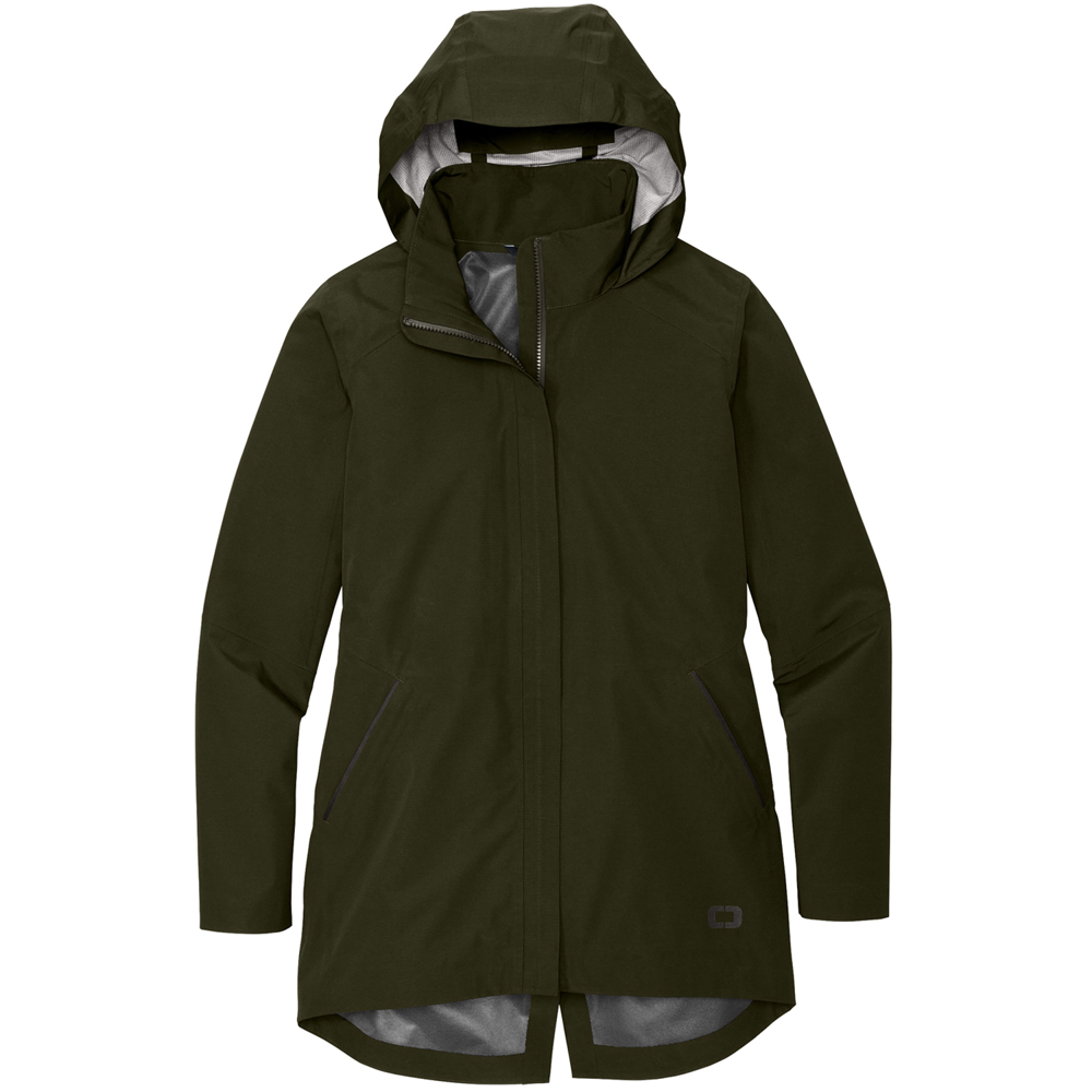 OGIO® Ladies Waterproof Full Zipper Jacket