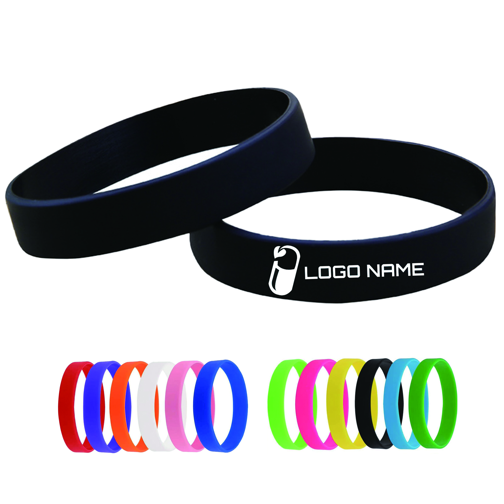 Rubber Wristbands Silicone Bracelet 2