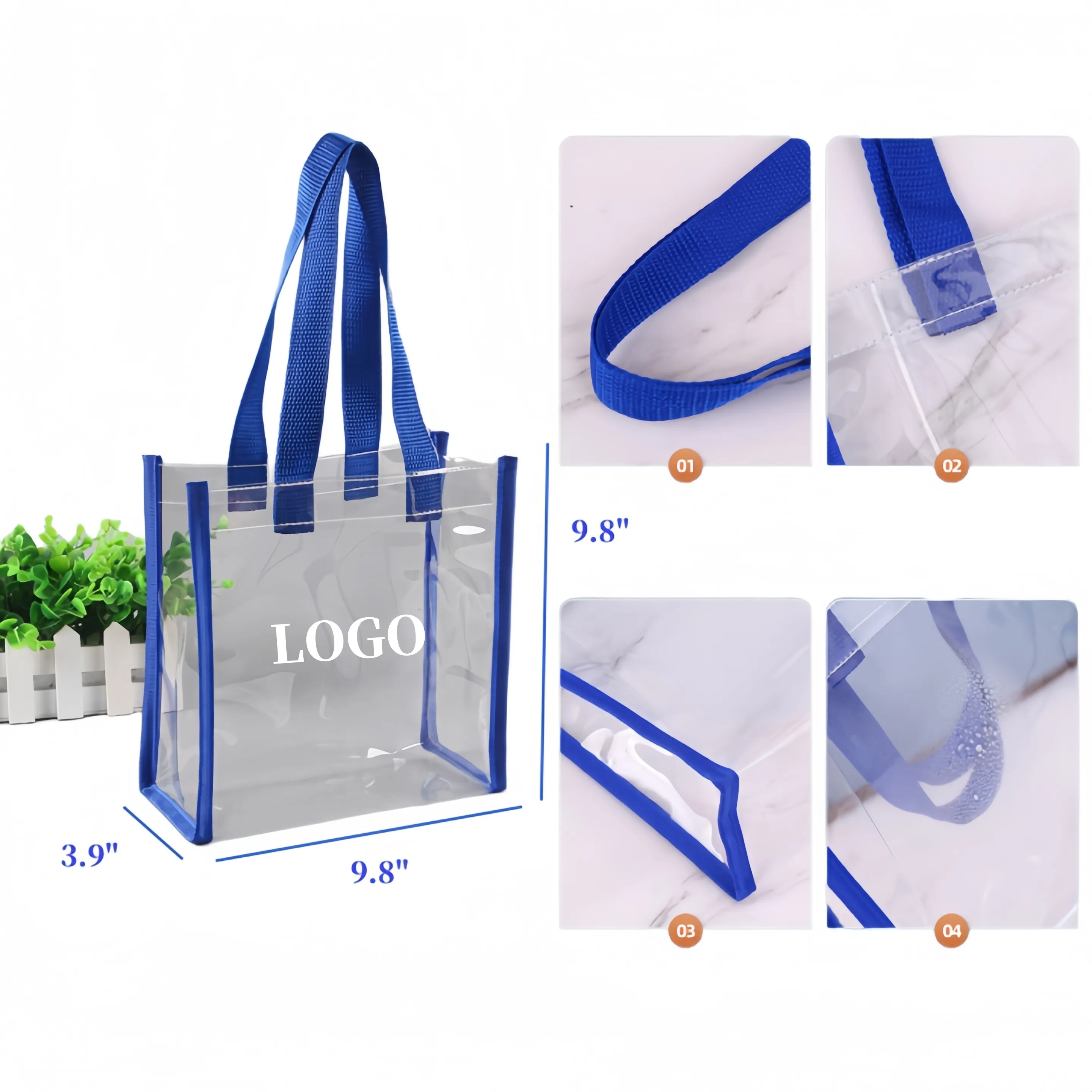 Clear PVC Tote Bags 2