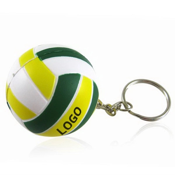 Volleyball Stress Ball Key Chain 1