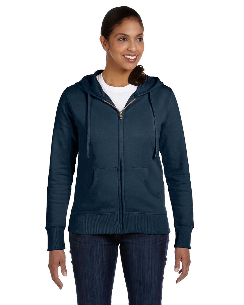 Women's Full-Zip Hooded Sweatshirt - EC4501 7