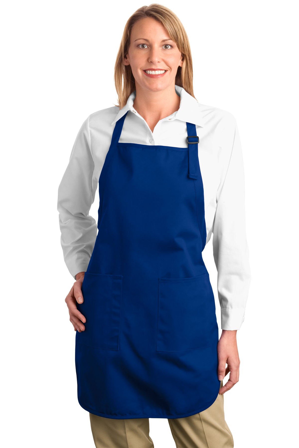 Port Authority Full-Length Apron with Pockets. A500 108