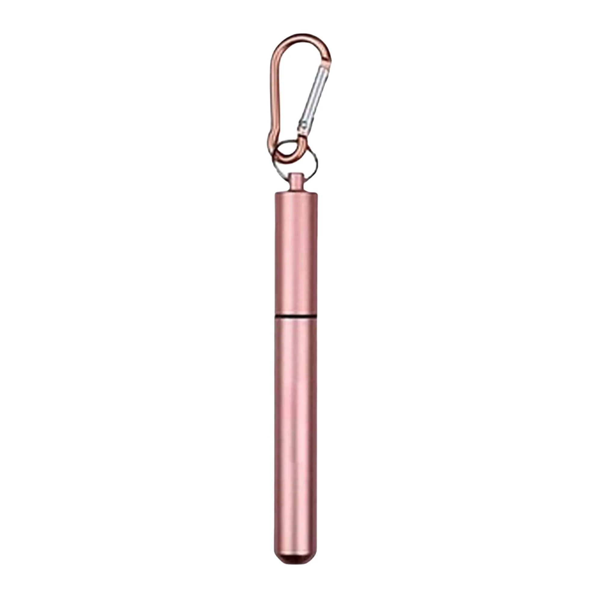 304 Stainless Steel Collapsible Straw Set 4