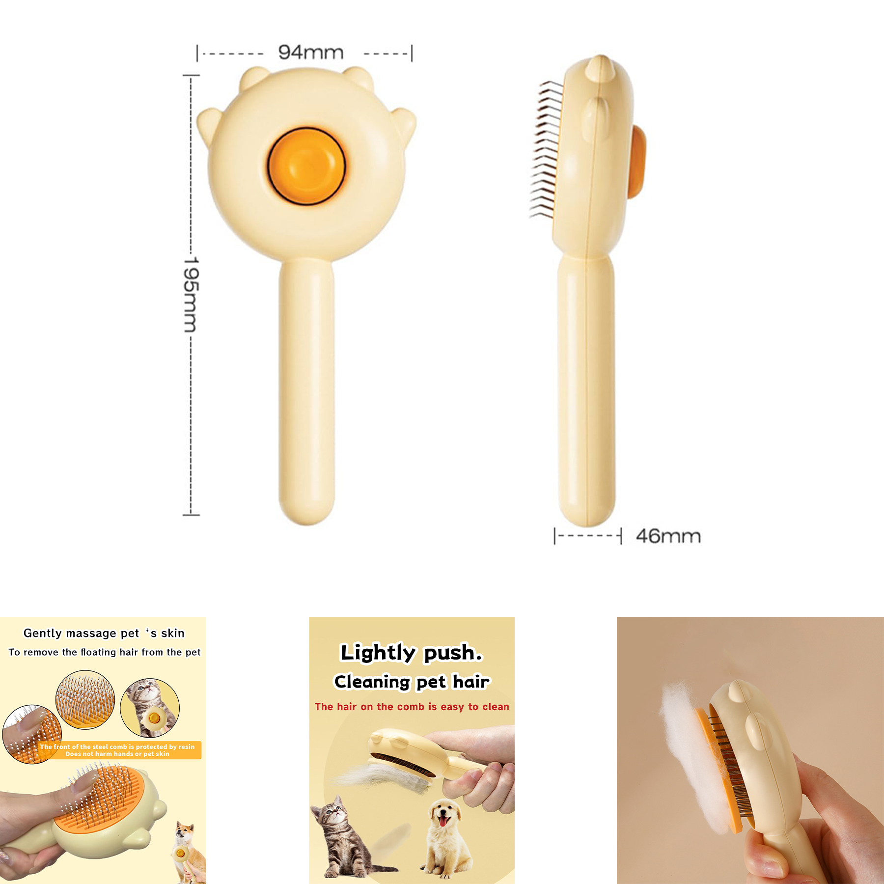 Pet Hair Cleaner Brush 2