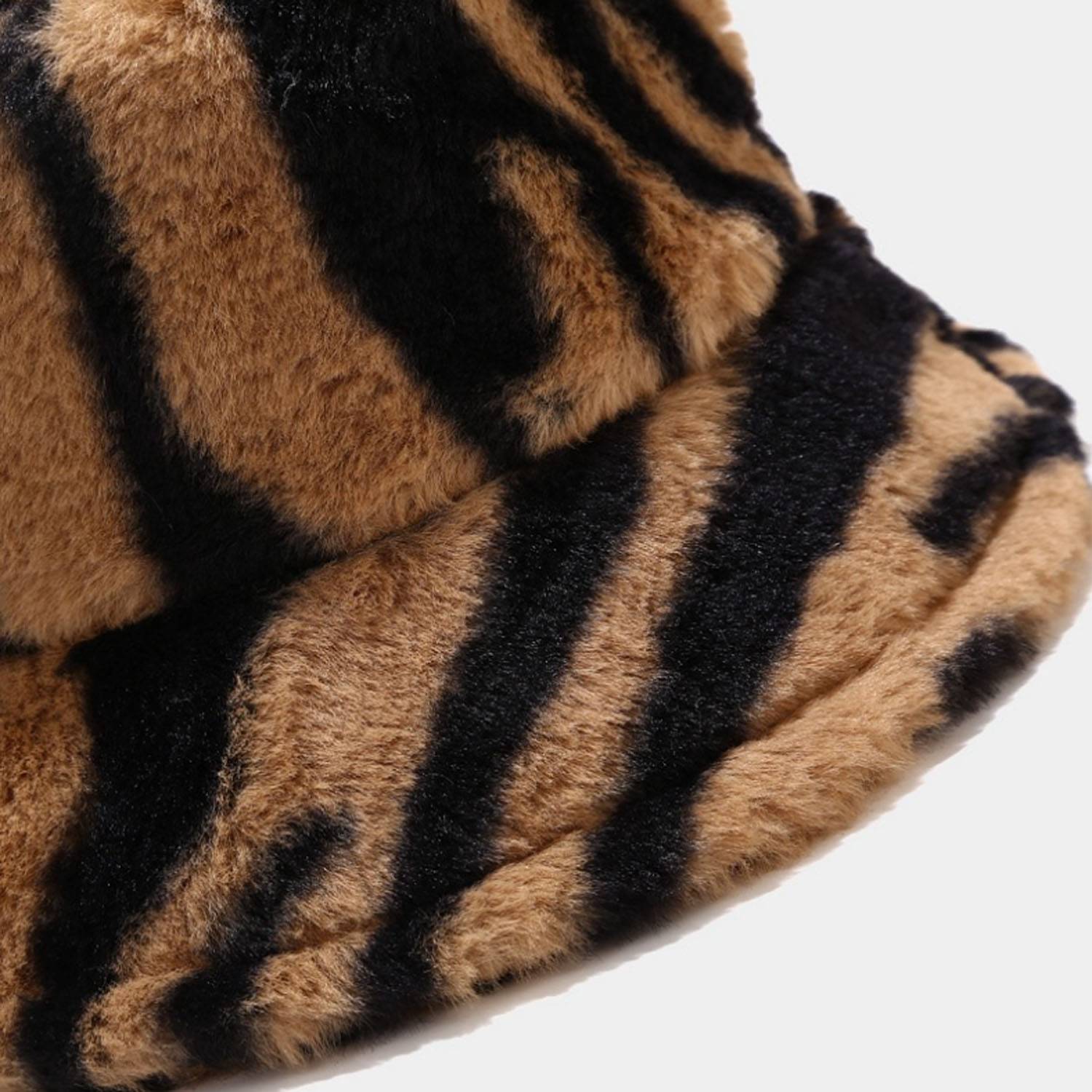 Lightweight Windproof Cozy Warm Plush Fleece Bucket Hat 3