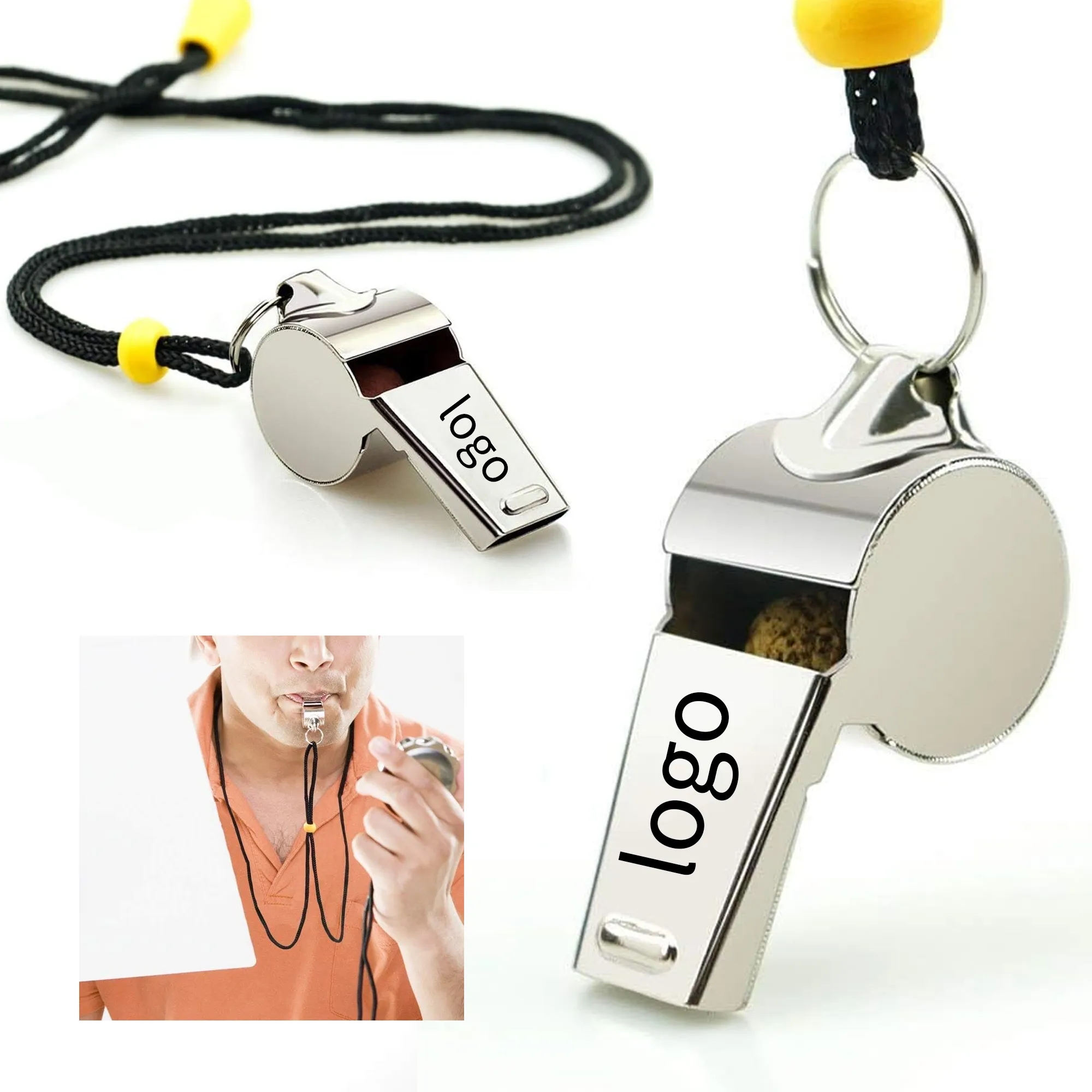 Professional Whistle with Food Grade Steel Body 1