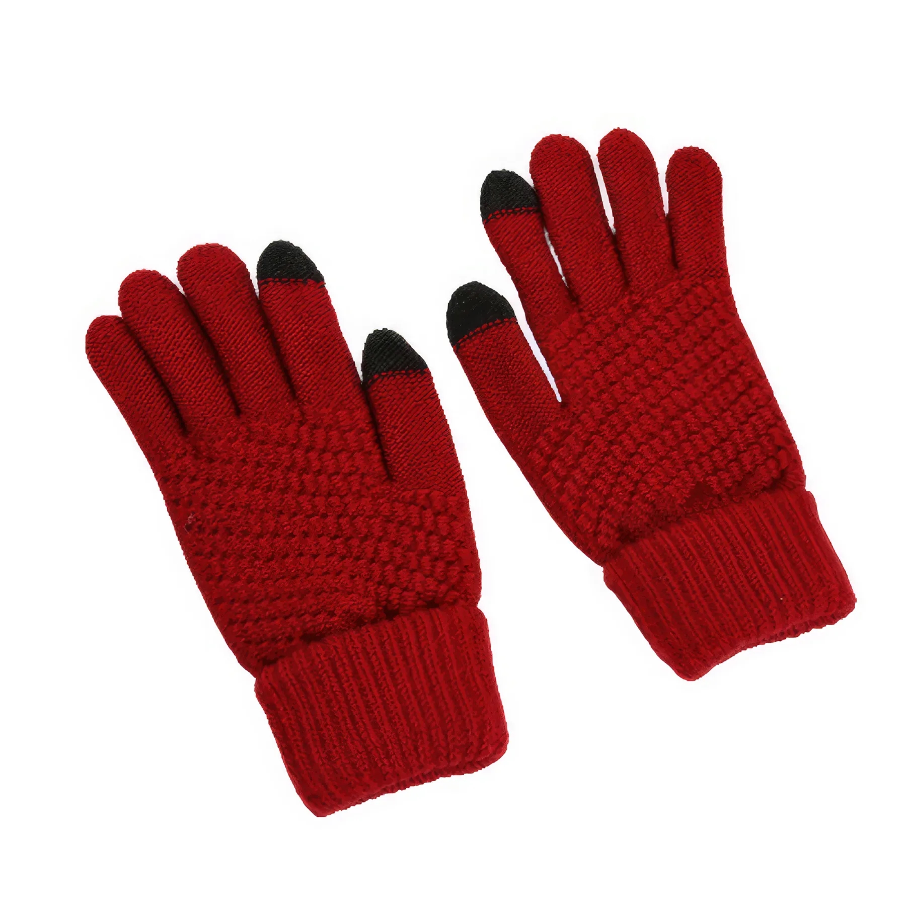 Fashion Jacquard Knitted Gloves 3