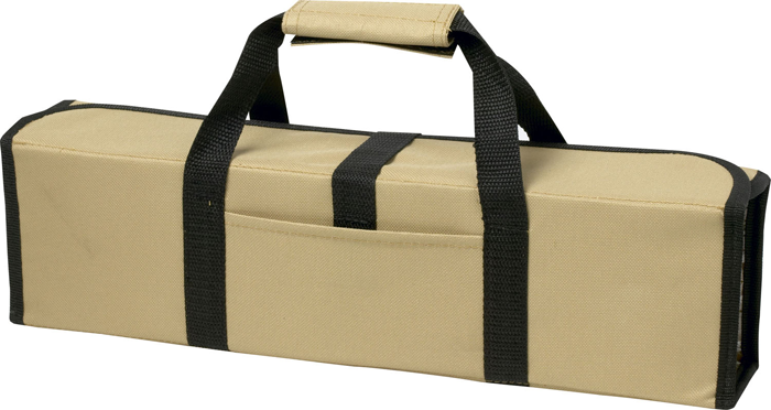 5 Piece BBQ Set (Bamboo) in Roll-Up Case 12