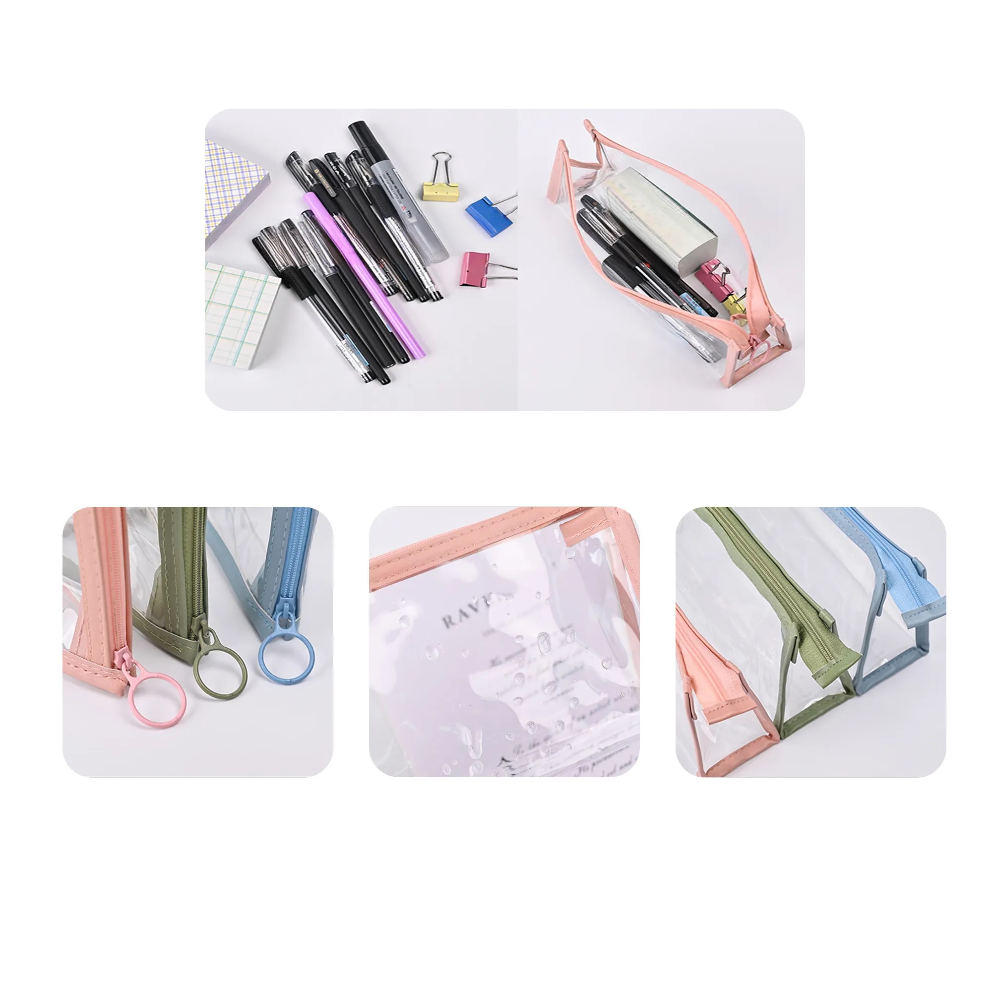 Transparent Student Stationery Bag 2