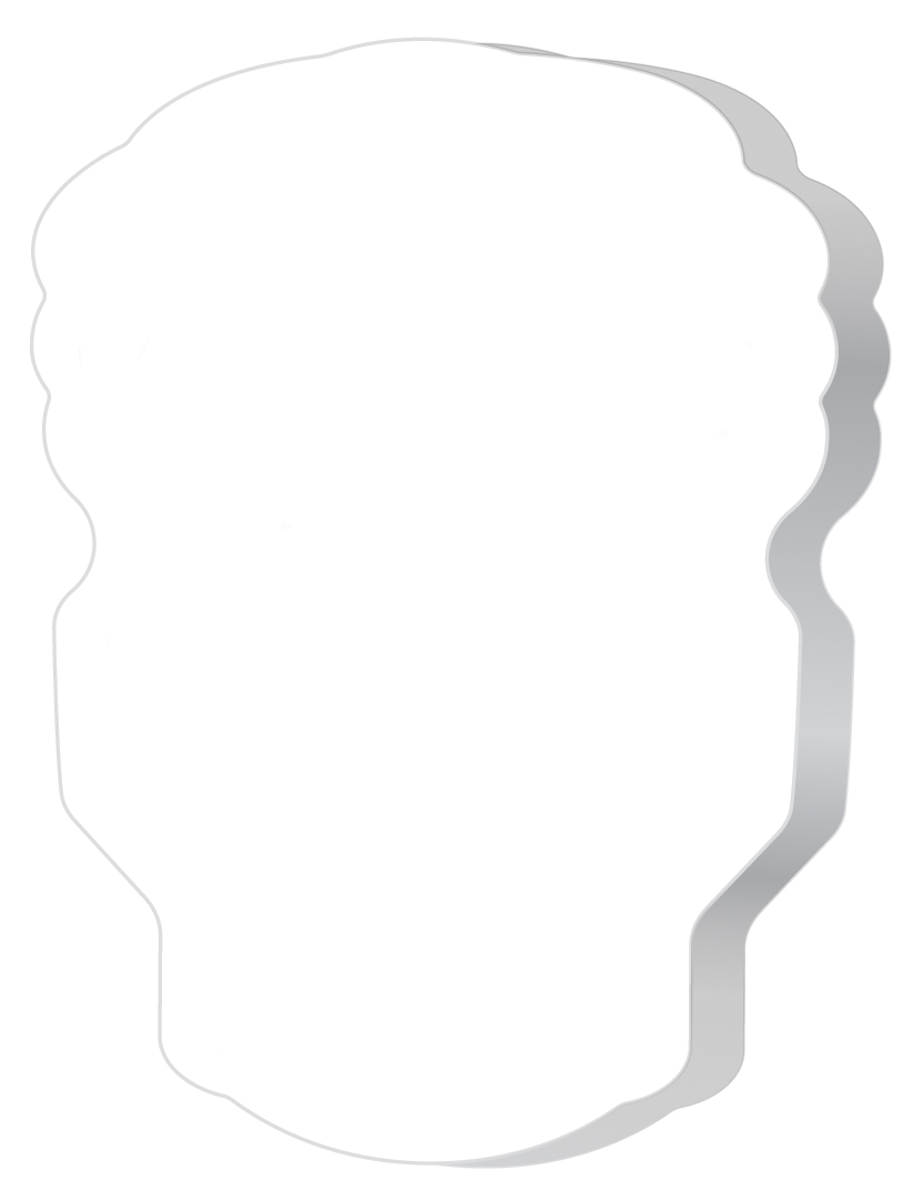 Souvenir® Sticky Note™ 4" x 3" Die Cut Pad, 50 sheet 58