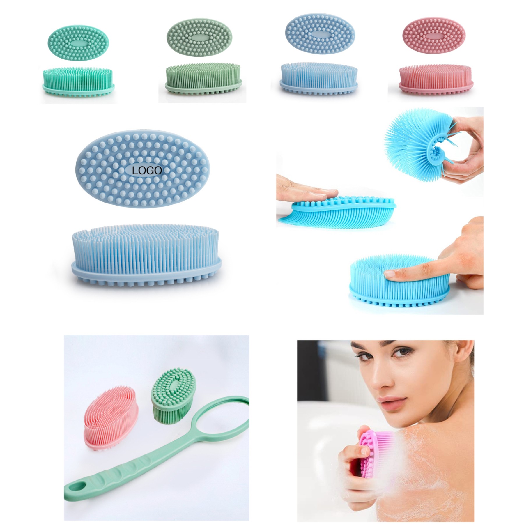 Silicone Bath Brush