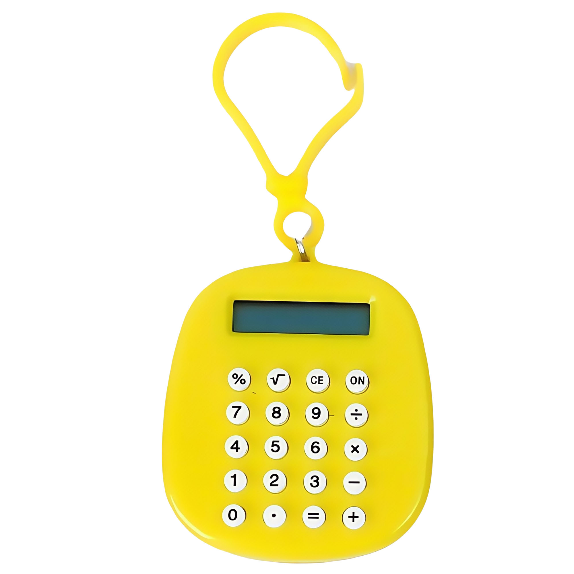 Mini Electronic Calculator Keychain with Maze Luggage Tag 7