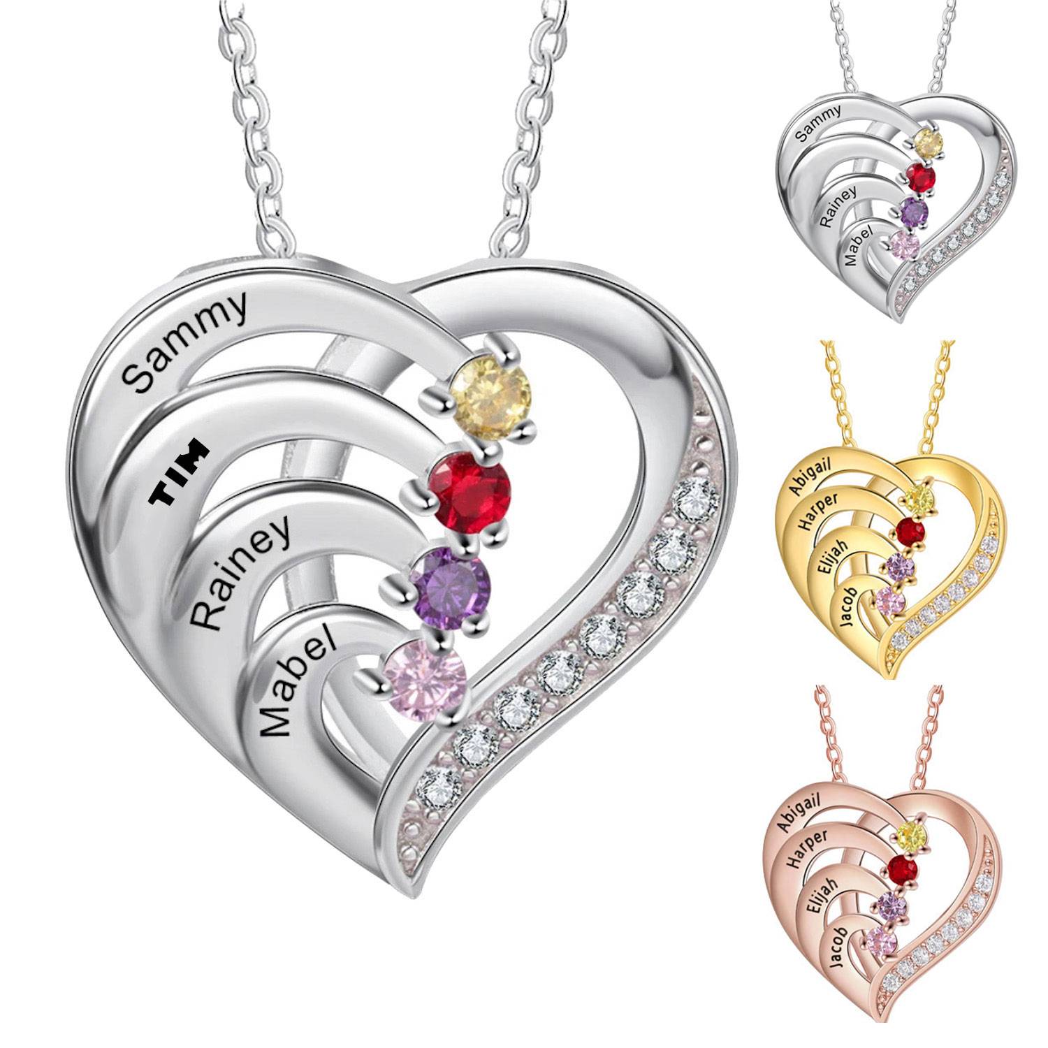 Custom 925 Sterling Silver Mother Necklace