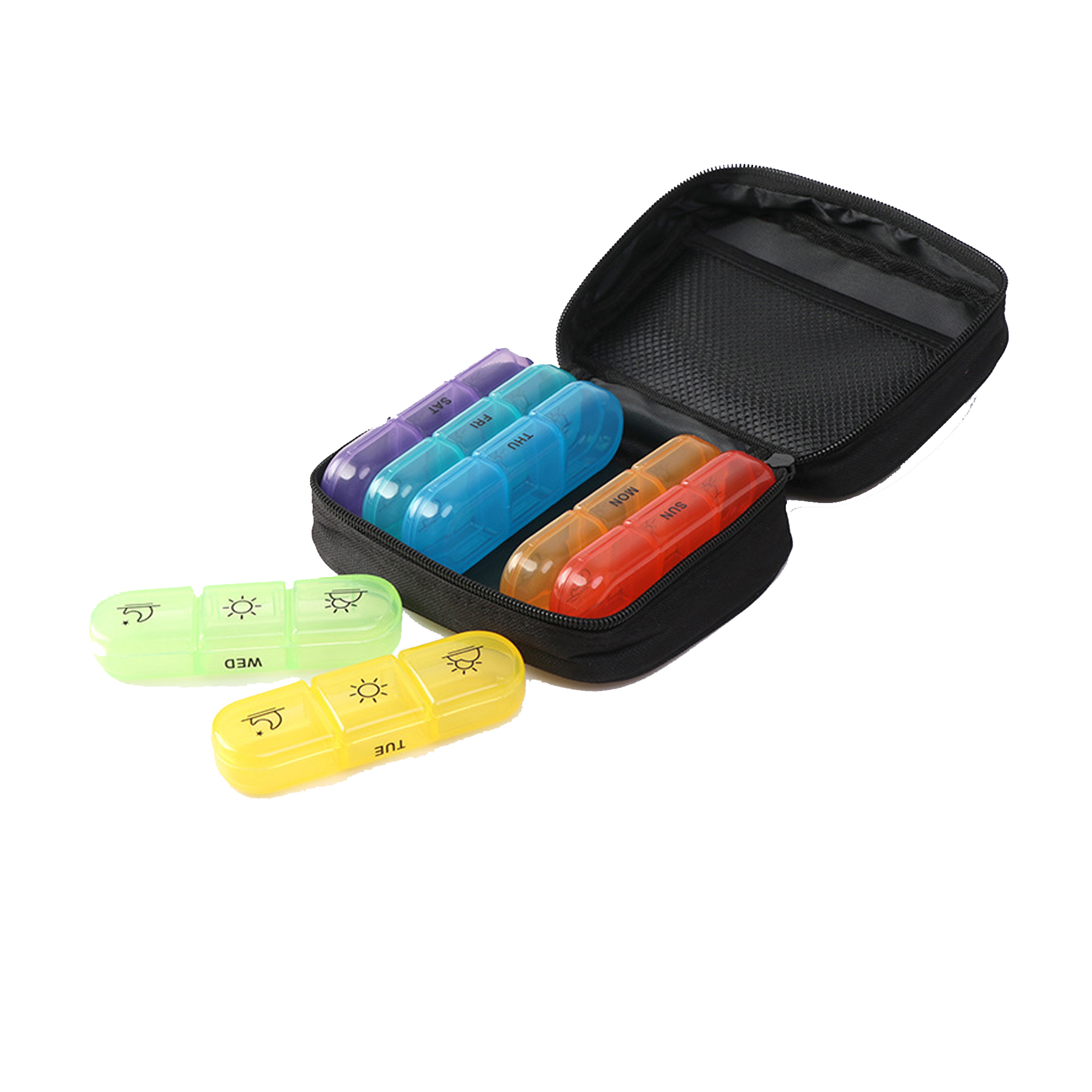 Travel Pill Organizer with Separate Compartments 3