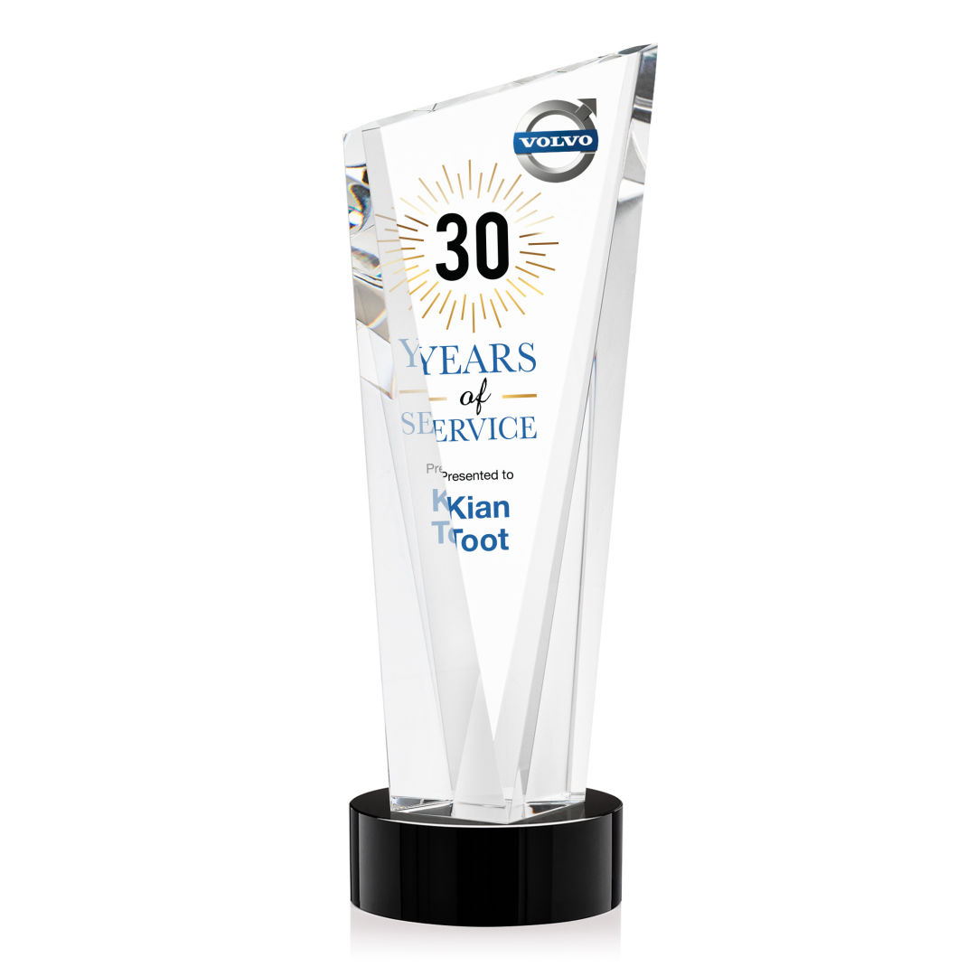 Plymouth VividPrint™ Award on Stanrich Base - Black 10