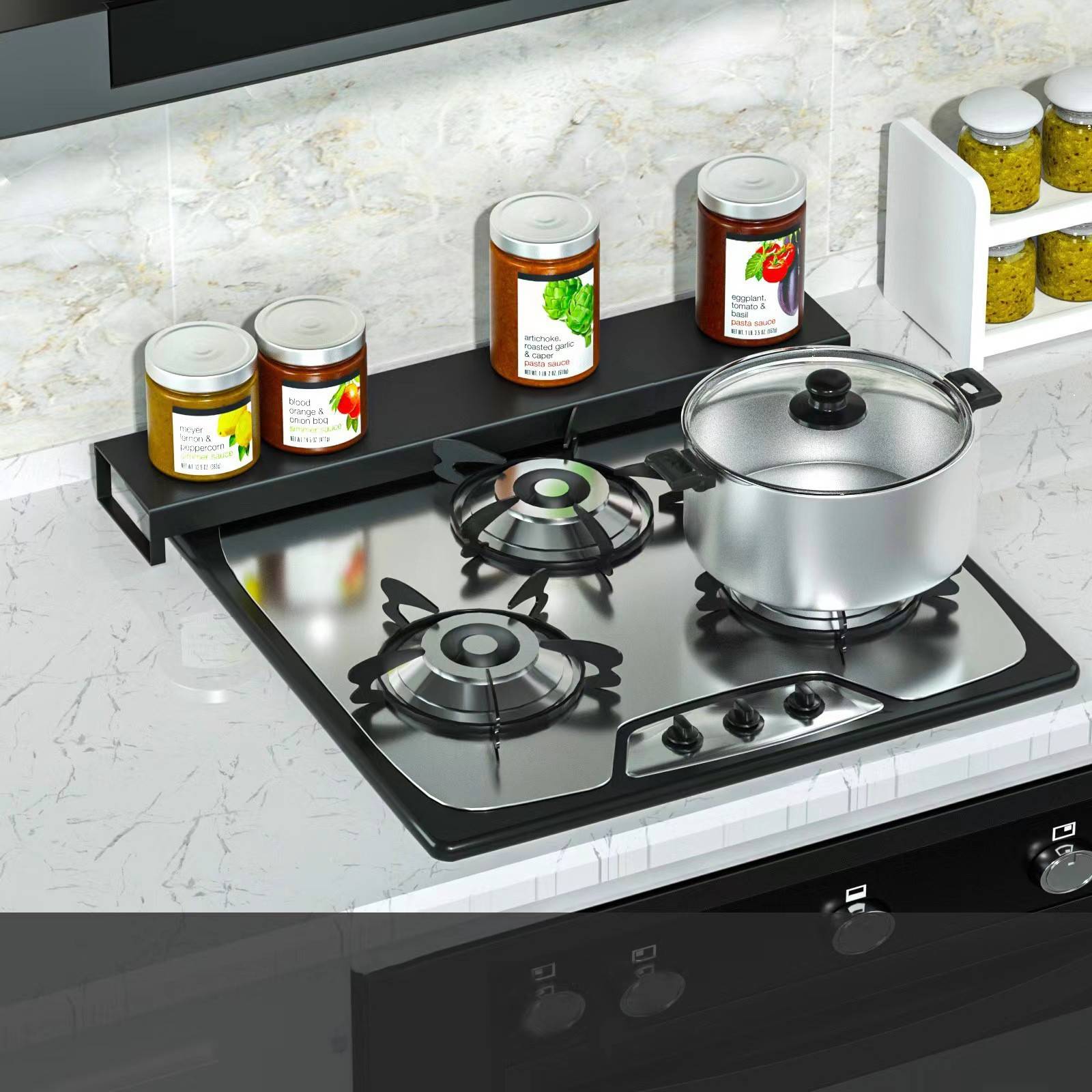 Expandable Spice Rack for Pantry 4