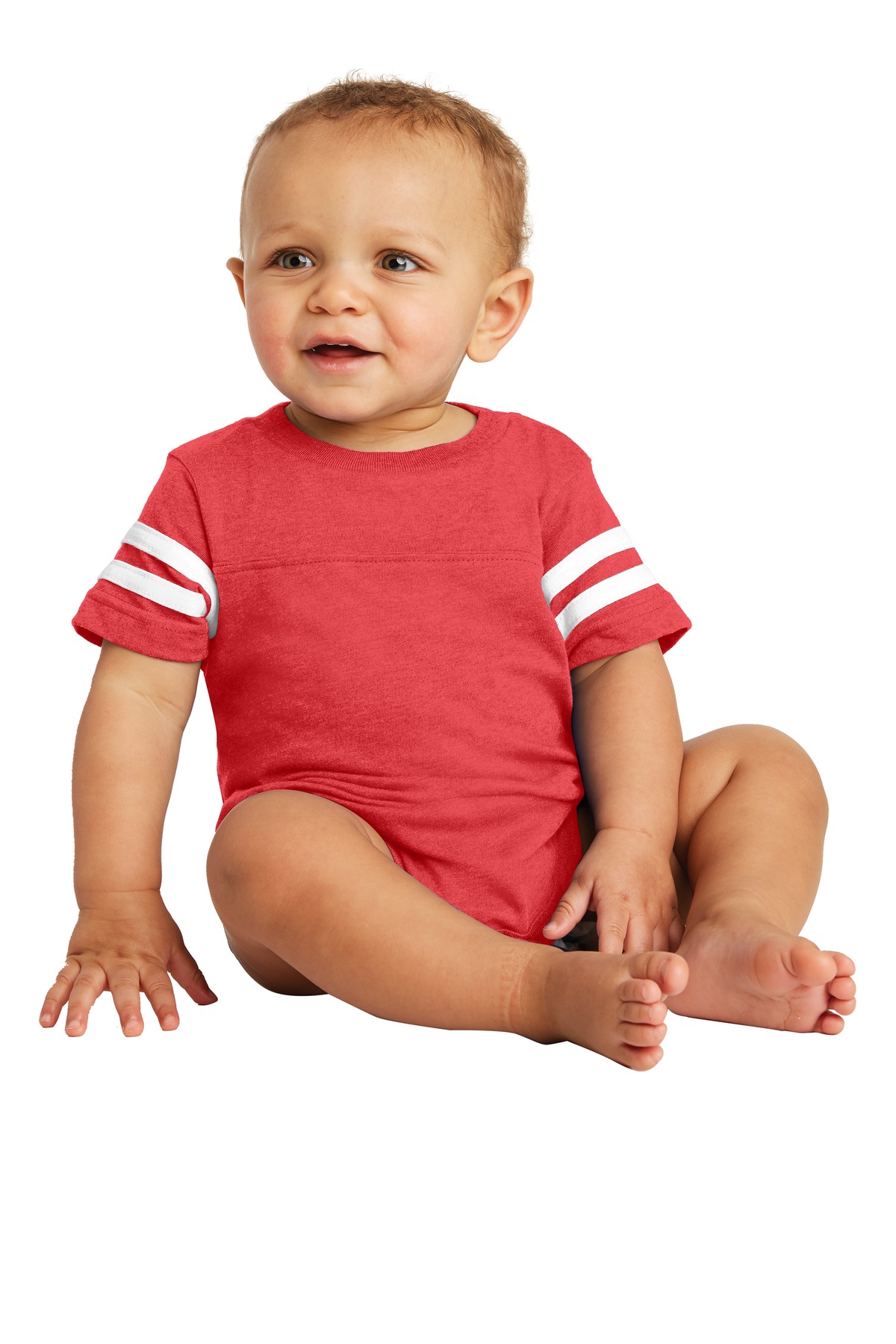 Rabbit Skins Infant Football Fine Jersey Bodysuit. RS4437 23
