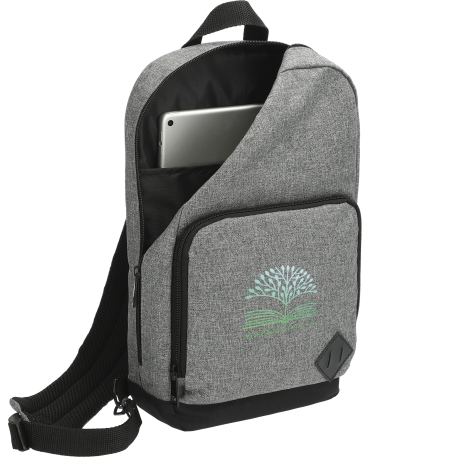 Graphite Deluxe Recycled Sling Backpack 24