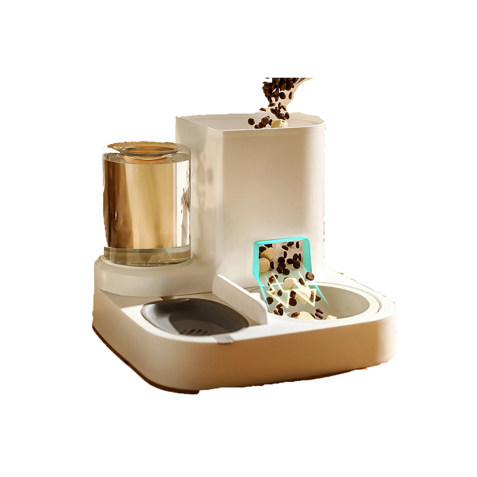 2-in-1 Automatic Quantifiable Feeder For Pets 3