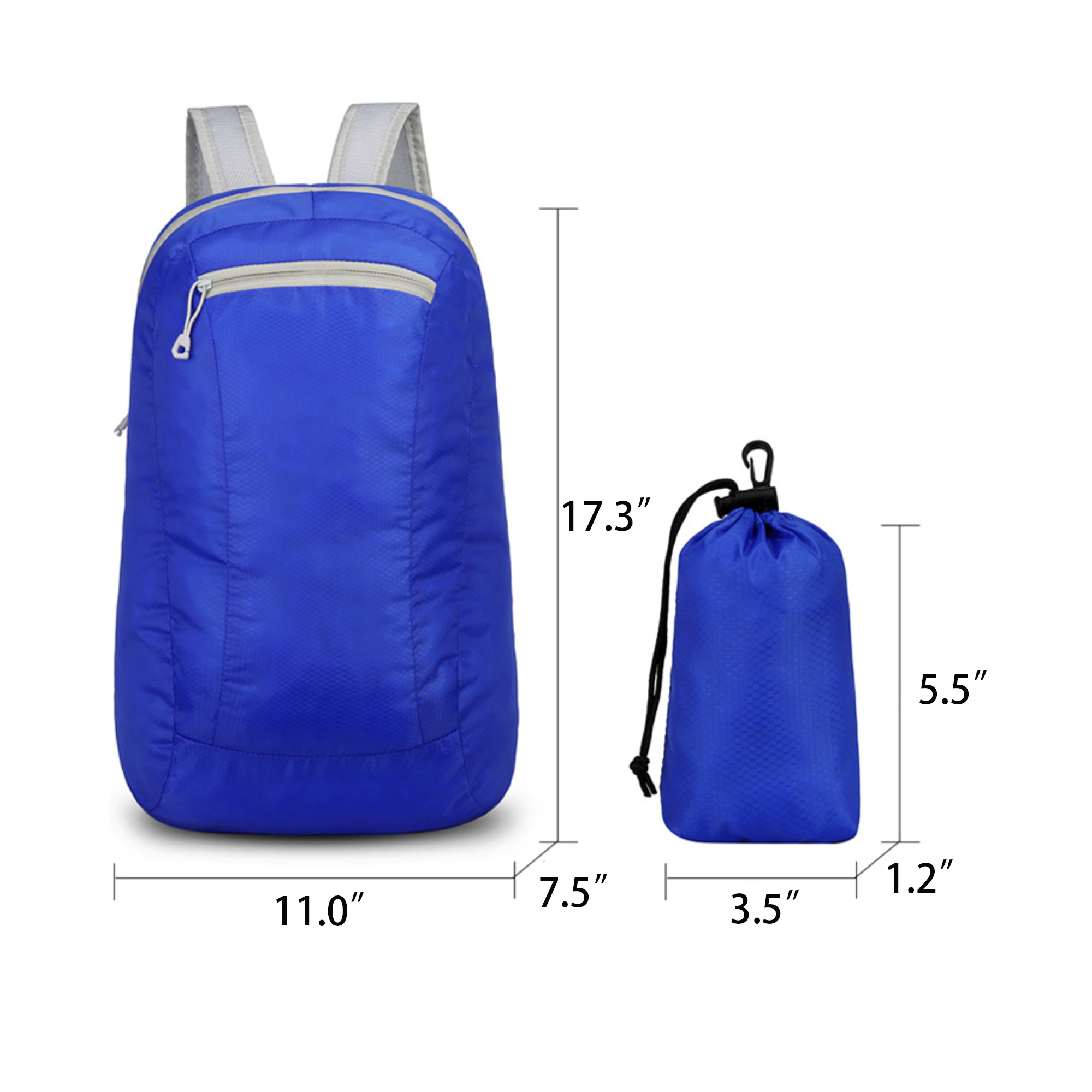 Foldable Backpack Small Packable 5