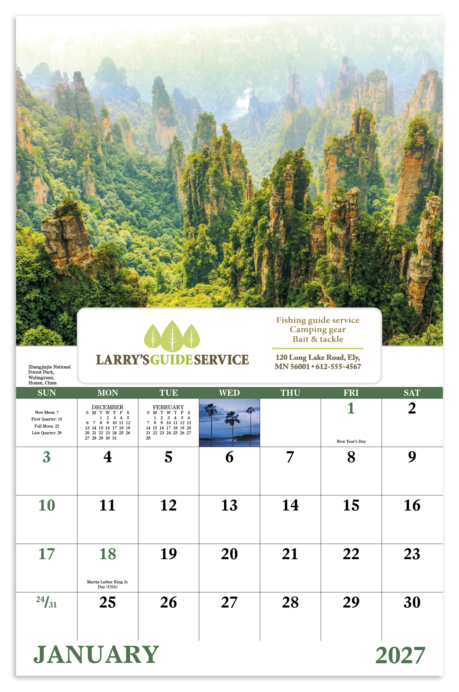 Good Value™ Glorious Getaways - Window Calendar 61