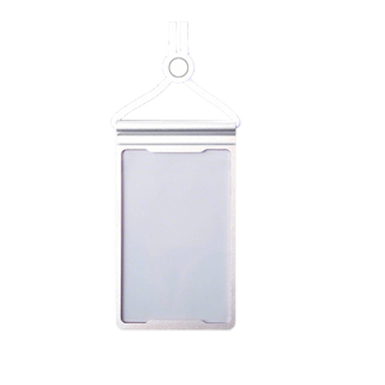 Aluminum Vertical ID Card Badge Holder w/ Lanyard 7