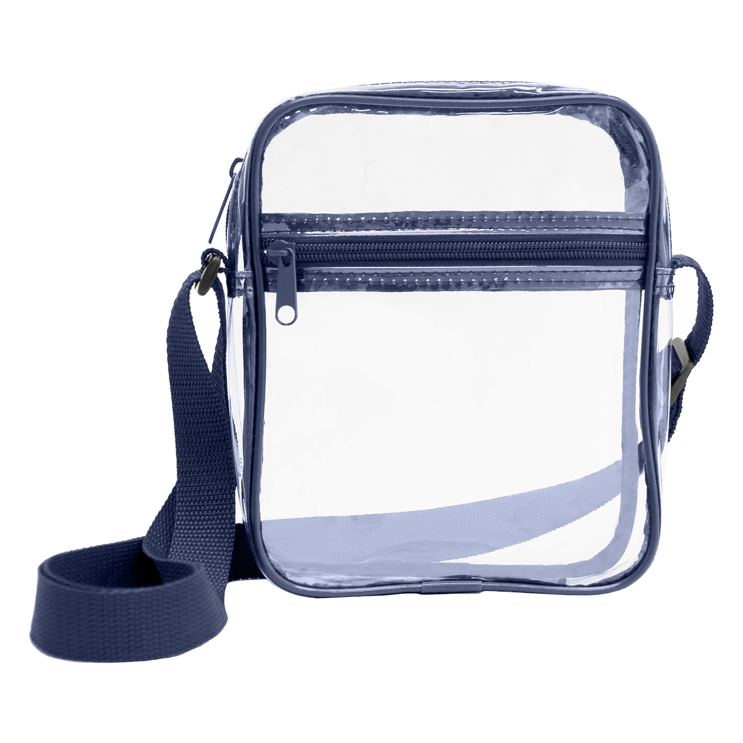 Clear PVC Crossbody Shoulder Bag