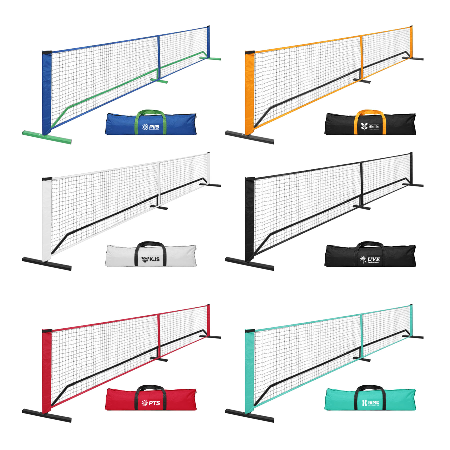 Portable Metal Frame Pickleball Net 1