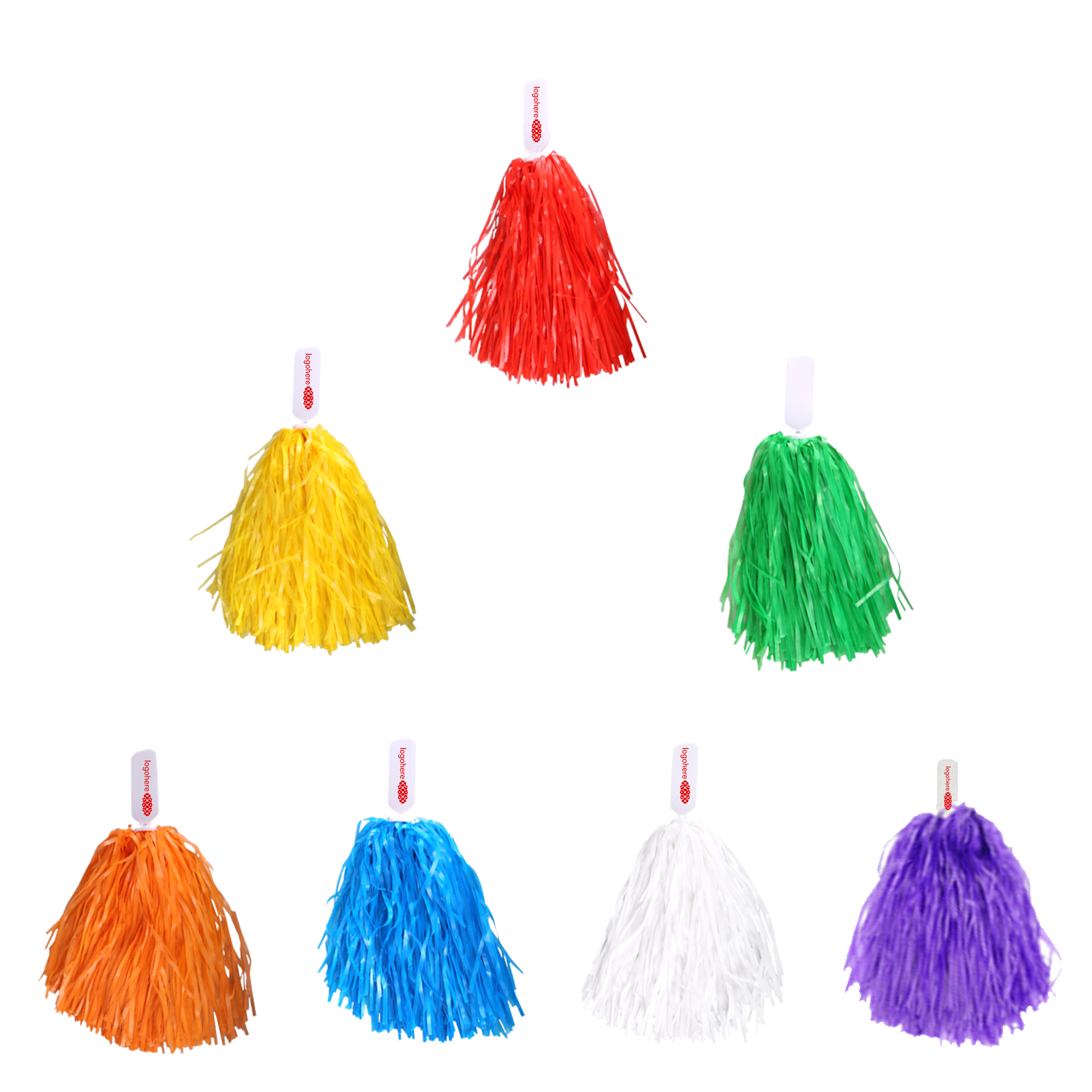 Printed Cheerleading Poms for Teams 5