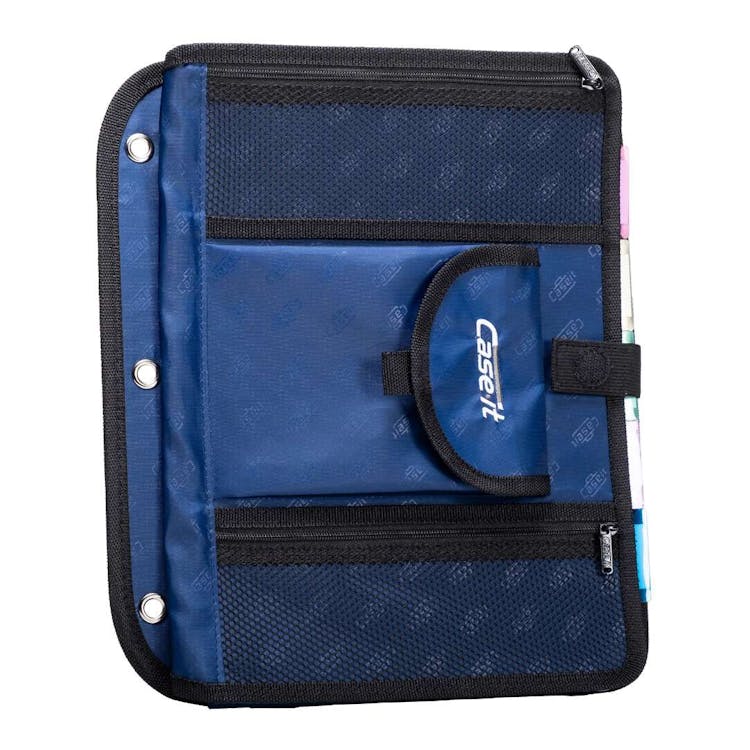 Case-It 5 Tab Binder Insert - Blue 1