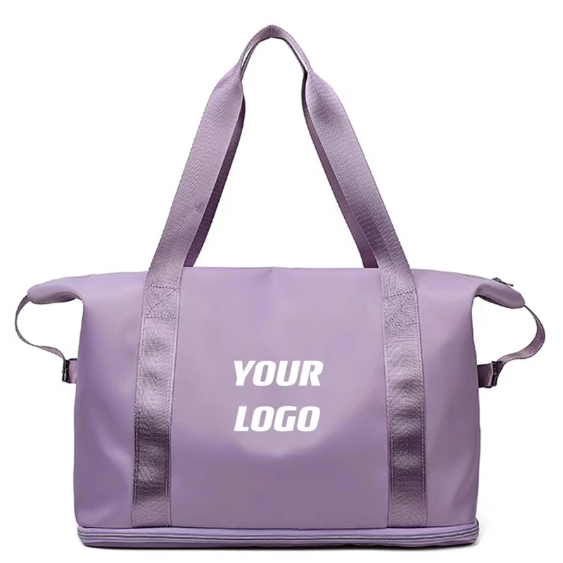Expandable Sports Tote Gym Bag With Wet Pocket For Women 13