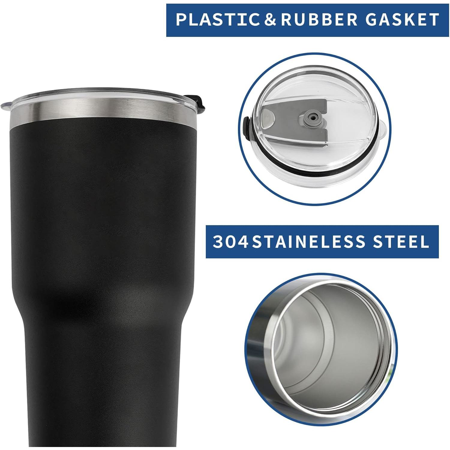 Premium 30 oz TiTUS® Double Wall Stainless Steel Insulated Tumbler 3