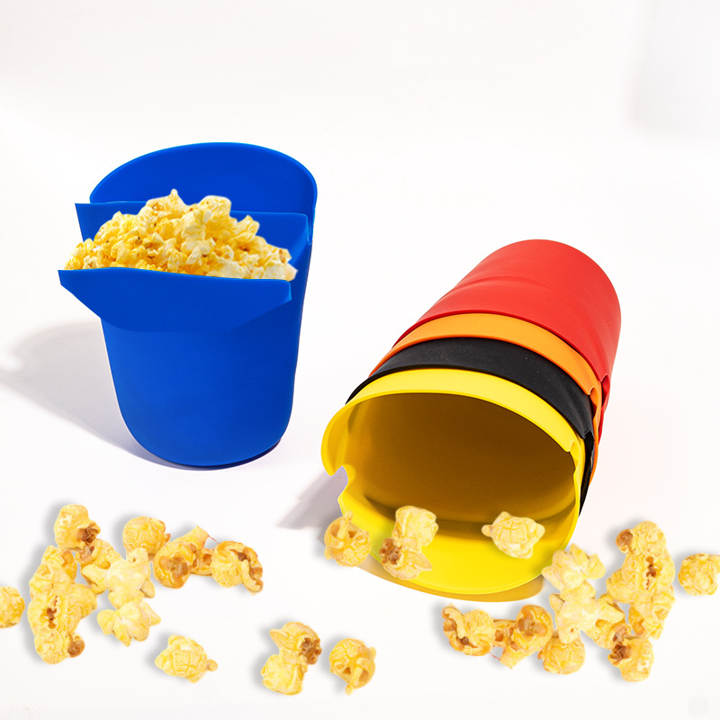 Silicone Microwave Popcorn Buckets 4