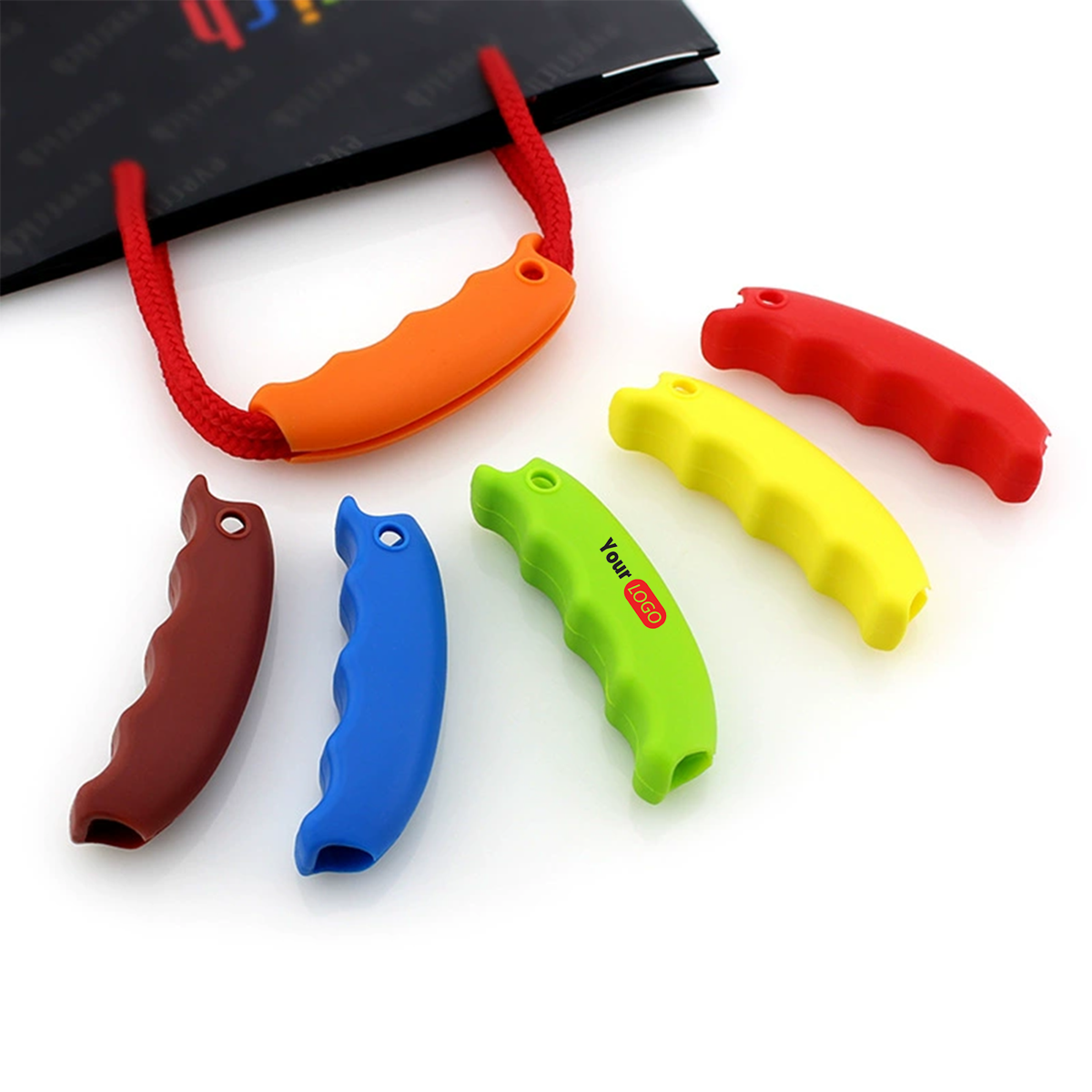 Supermarket Plastic Bag Silicone Handle Shopping Grip 1