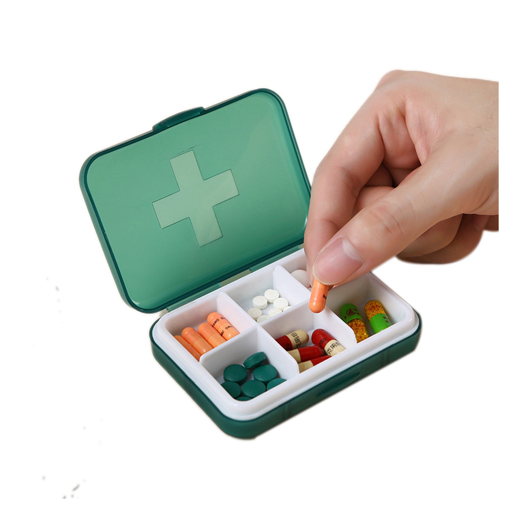 Plastic Storage Pill Box 2