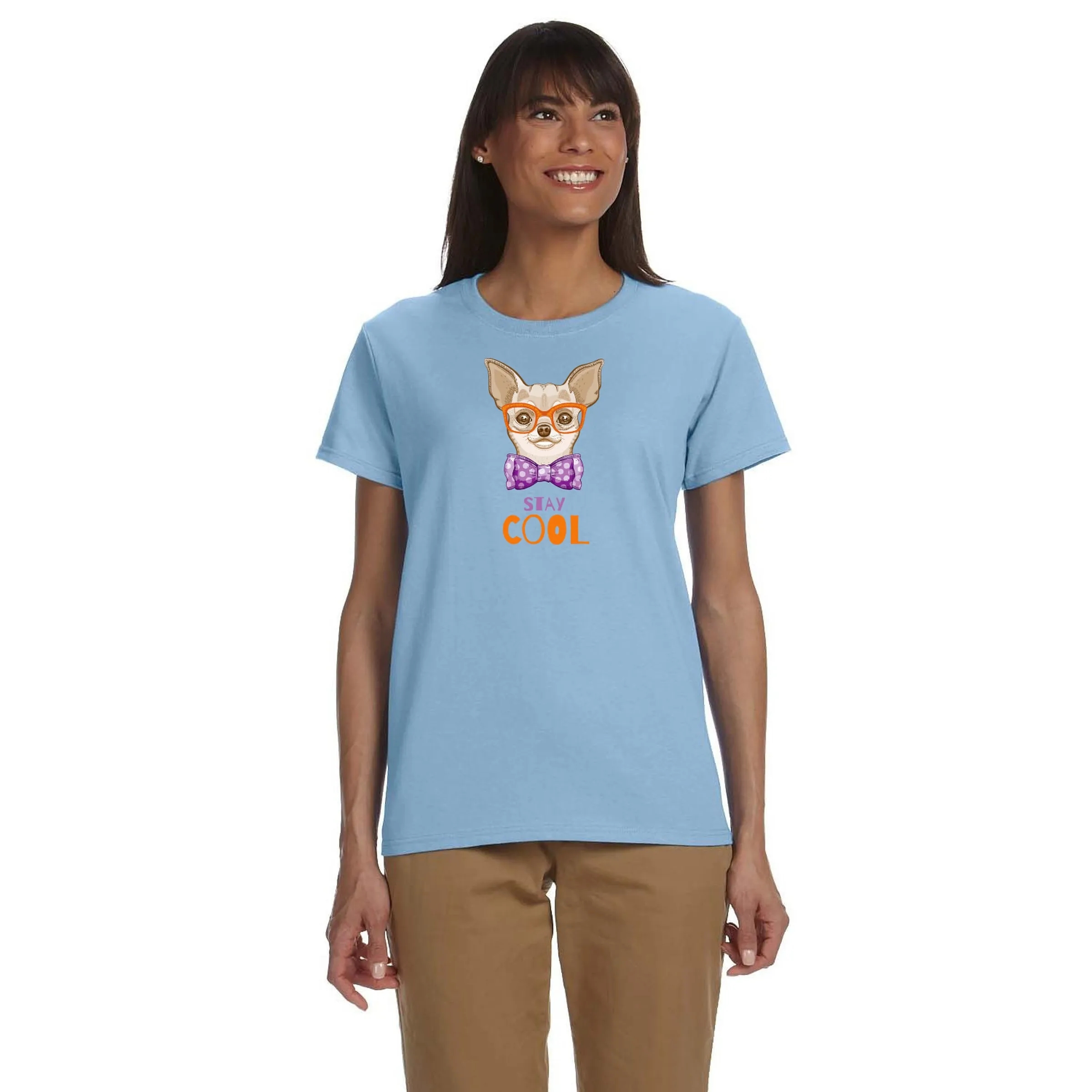 Gildan Ladies Ultra Cotton 6 oz. T-Shirt 21