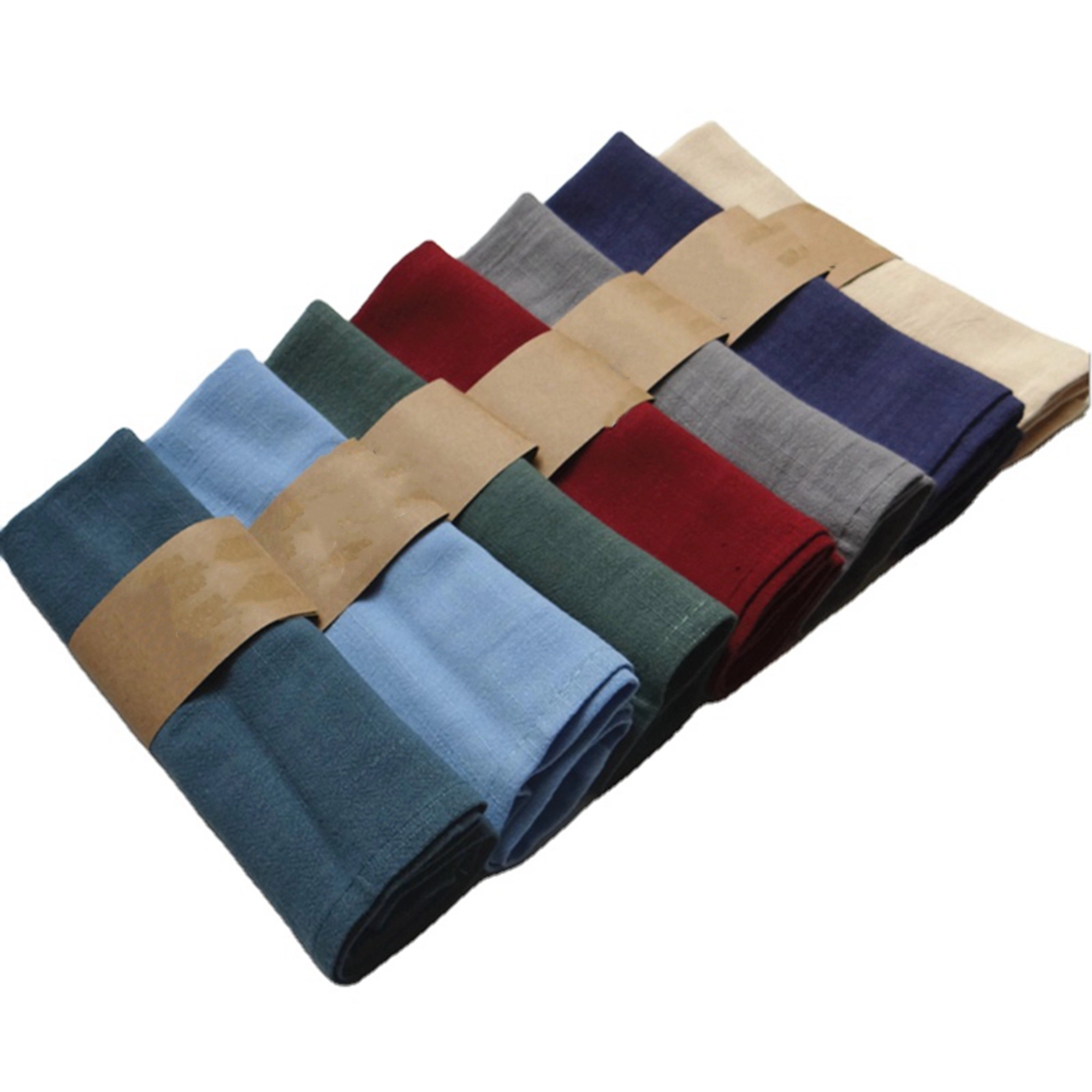 Cotton and linen napkin 2