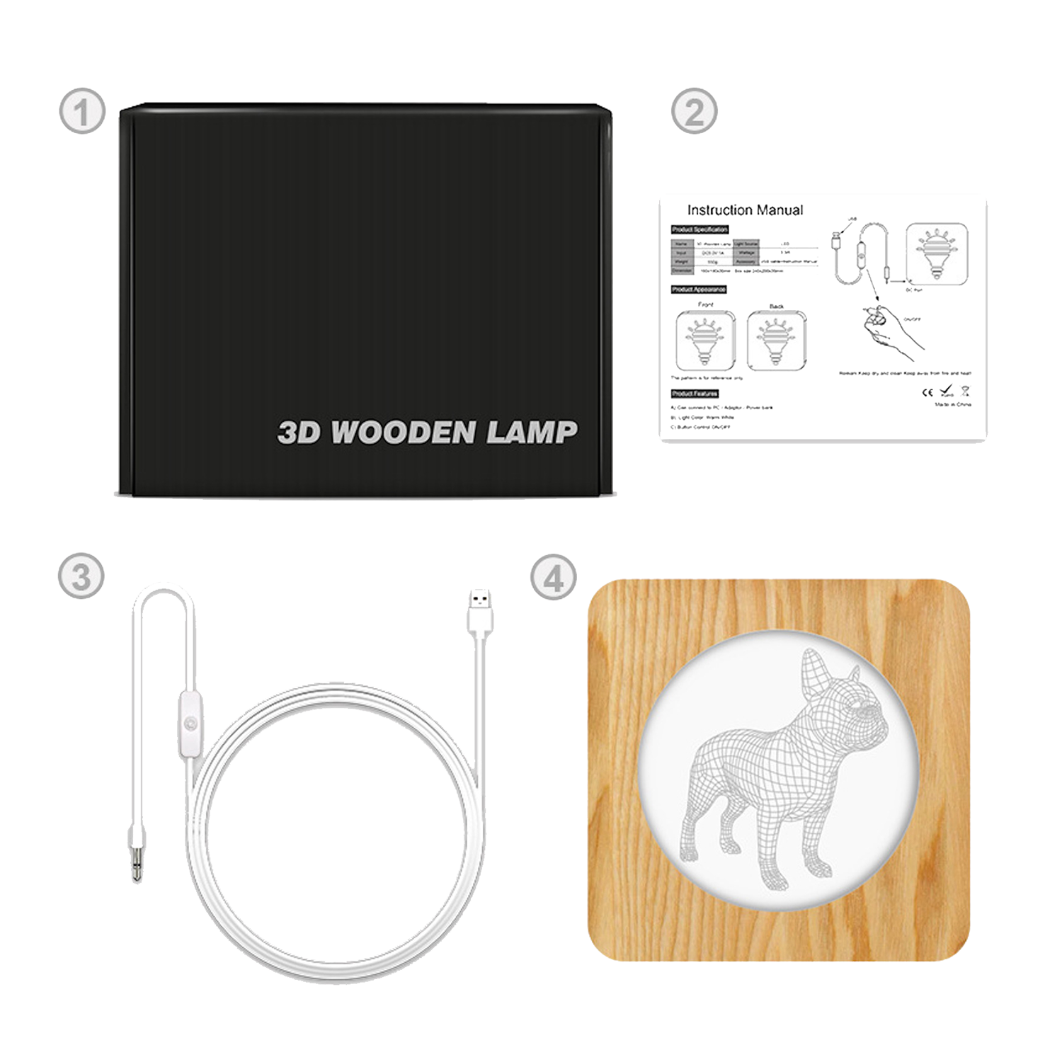 3D Night Lamp 2