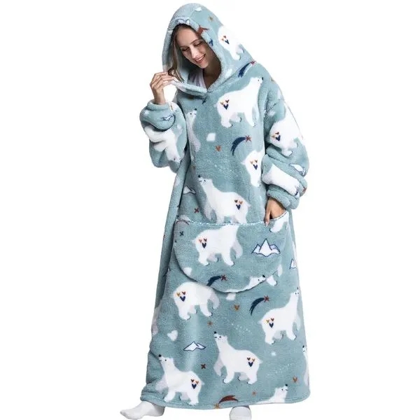 Wearable Fleece Blanket 1