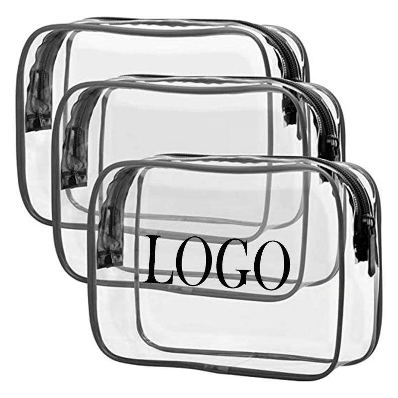 PVC Clear Travel Cosmetic Bag for Women and Men 7