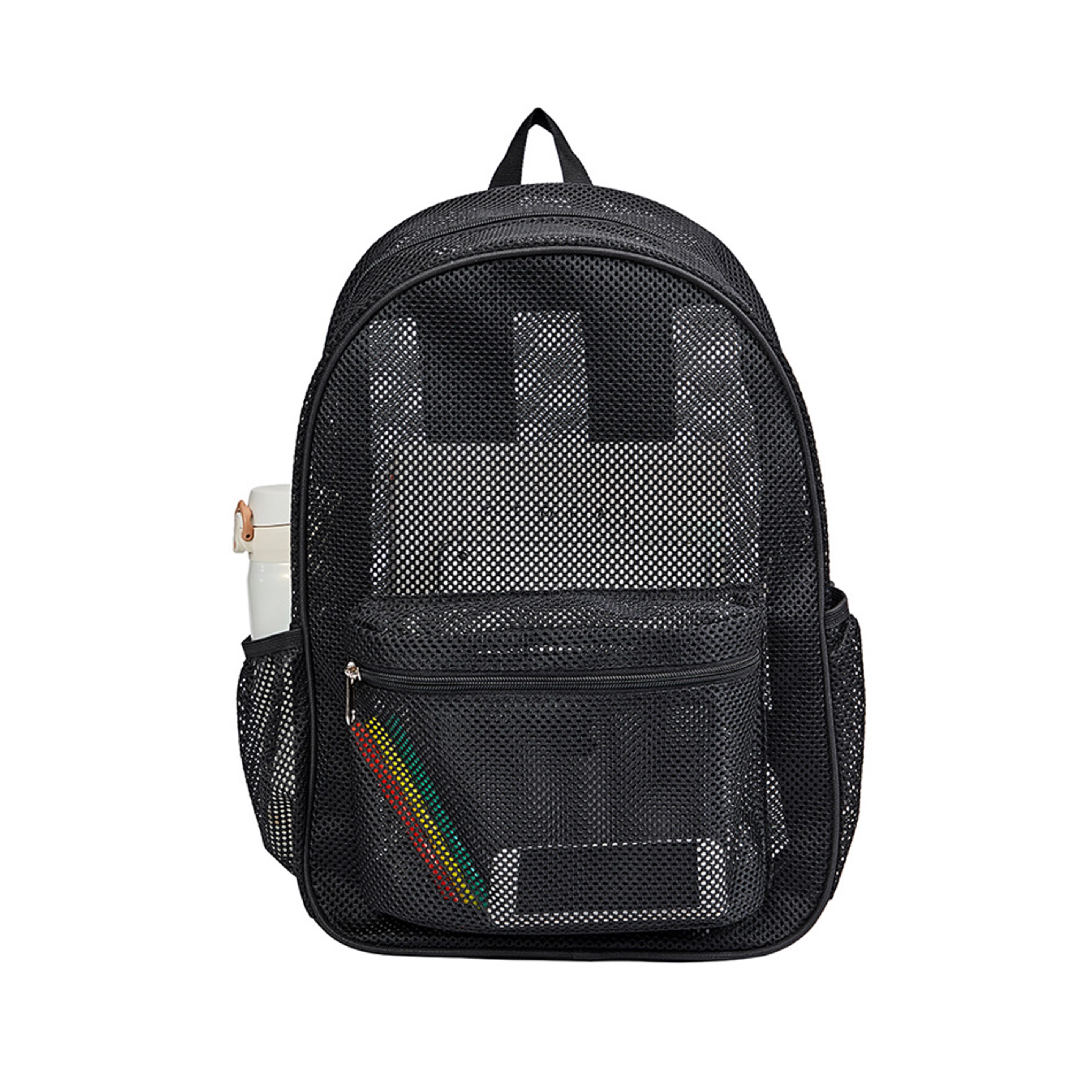 Black Mesh Backpack (direct import) 4