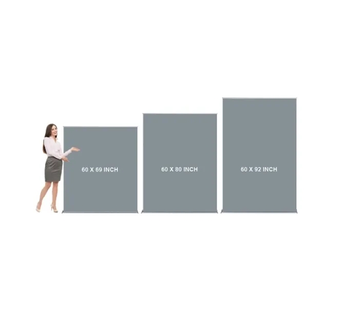 Silverstep 60'' Retractable Banner Stand Package (60" x 80") 5