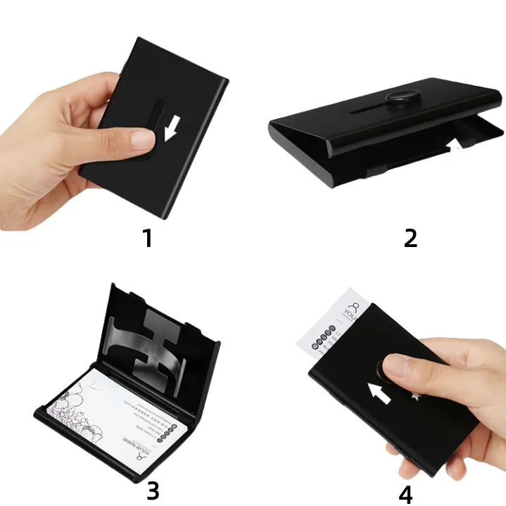Aluminum Alloy Business Card Case 5
