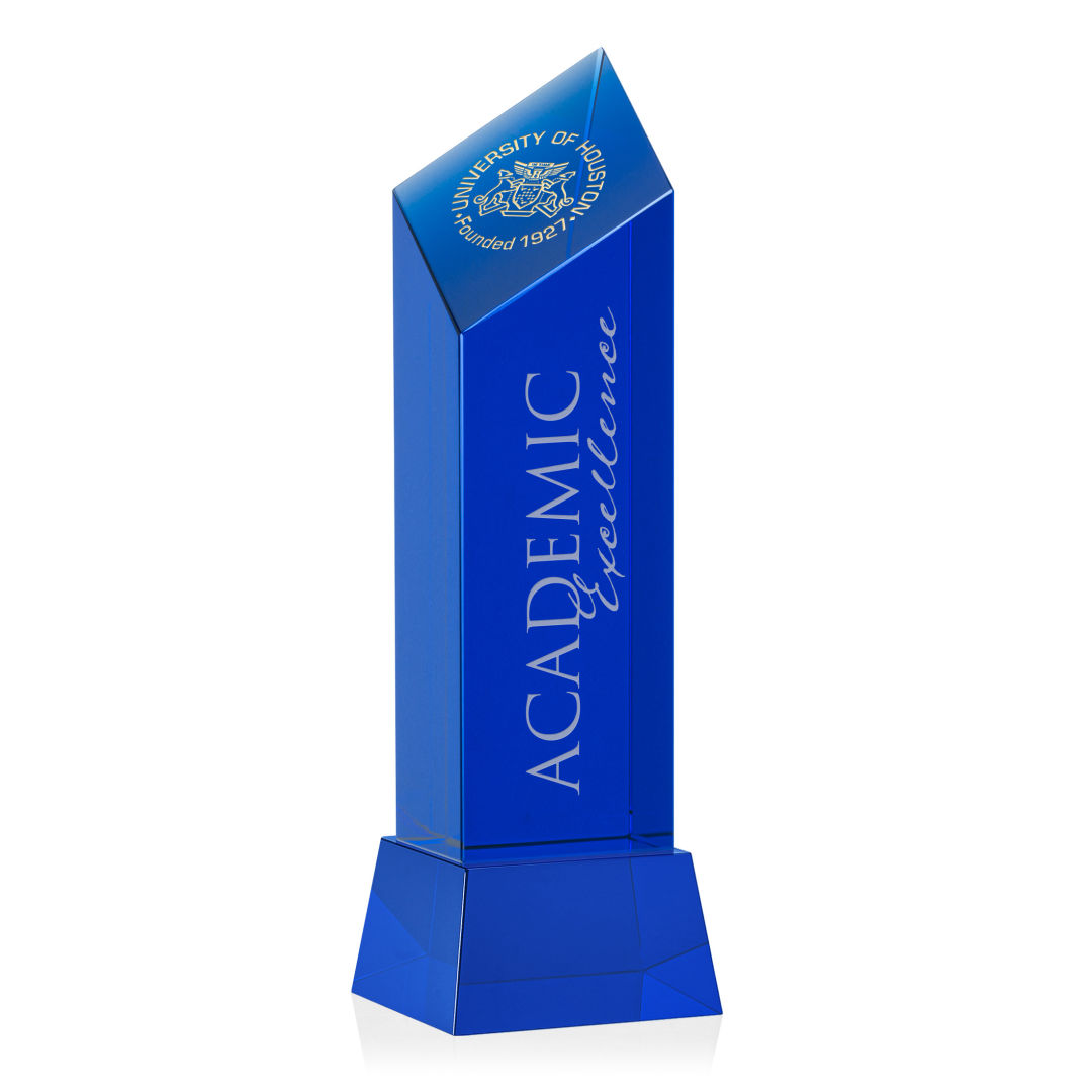 Barone Blue Award on Base - Blue 10