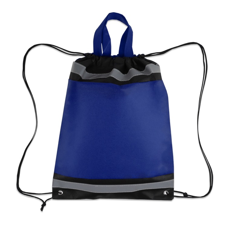 Reflective Non-Woven Drawstring Backpack 5